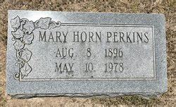 Mary Dorothy Horn Perkins 1896 1978 Mémorial Find a Grave