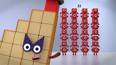 Numberblocks 7 Times Table