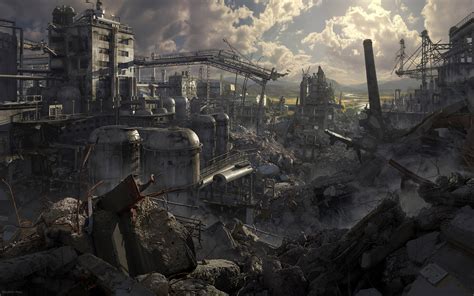 Sci Fi Post Apocalyptic Art by Benjamin Ross