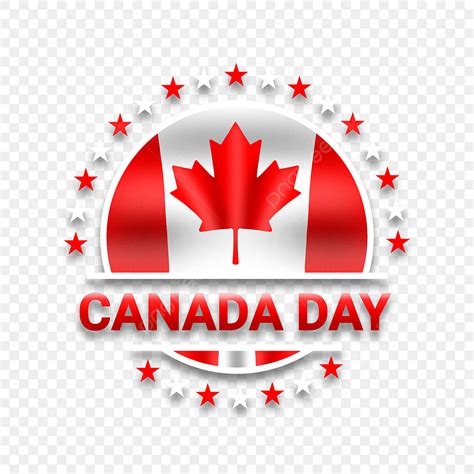 Canada Day Hd Transparent, Canada Day Round With Star, Independence ...