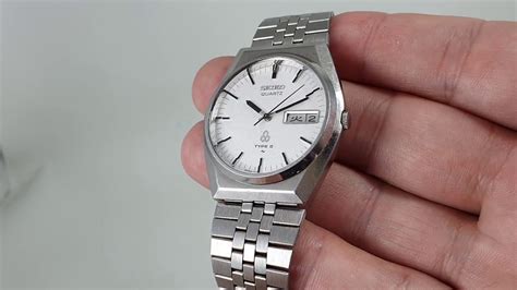 Seiko Type Ii Quartz Men S Vintage Watch Model Reference