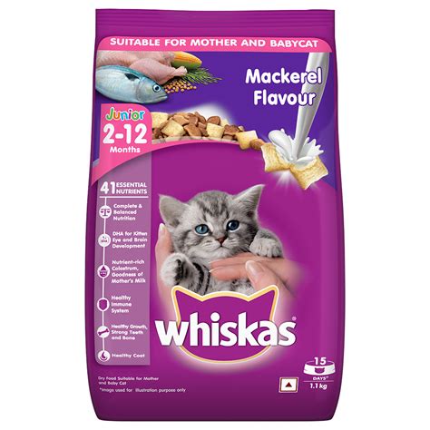 Whiskas Kitten Dry Food Mackerel