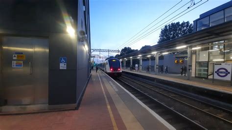 On Board A Class Elizabeth Line Train To Heathrow T Via Ealing