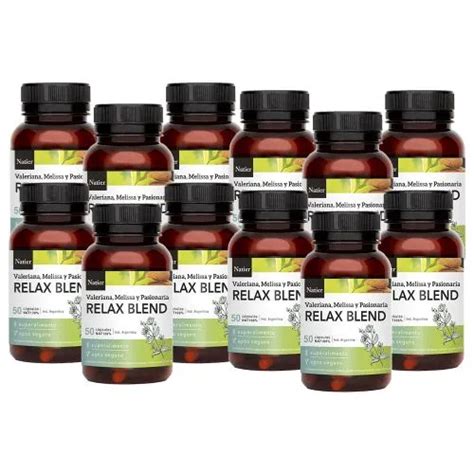 Pack Natier Relax Blend X C Psulas Relajante Farmacia Leloir