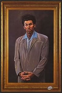 Amazon.com: Seinfeld (The Kramer Portrait) Tv 24x36 Wood Framed Poster ...