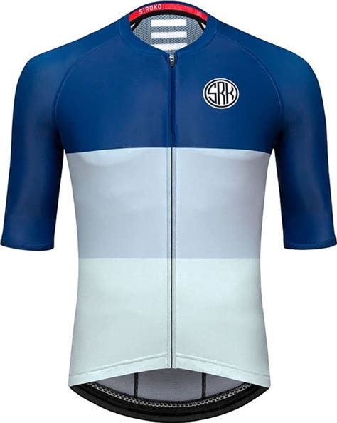 Siroko M Riedberg Korte Mouwen Fietsshirt Blauw Xl Man Bol