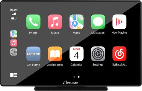 Carpuride Basso Autoradio Wireless Android Auto E Carplay Portatile