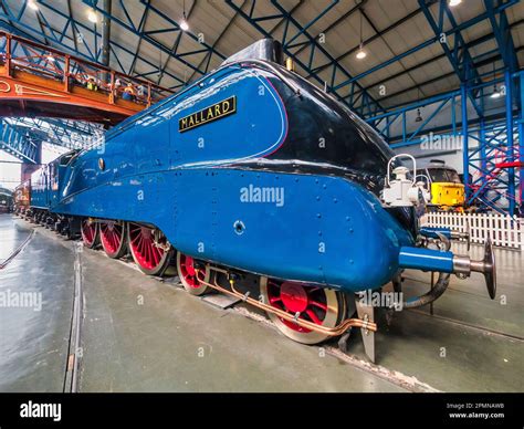 General Image Inside The National Railway Museum In York Seen Here With