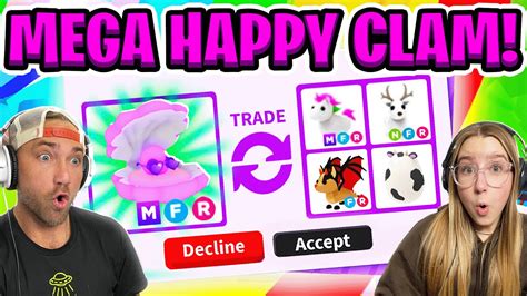 The MEGA HAPPY CLAM Is The Cutest NEW Pet In Adopt Me Roblox YouTube