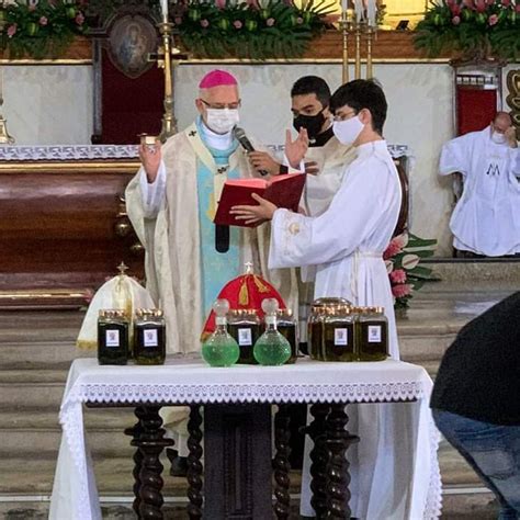 Em Dia De Festividade A Nossa Senhora Das Neves Dom Manoel Delson