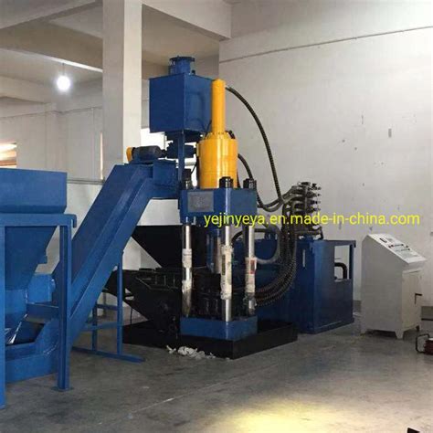 Aluminum Waste Scrap Metal Briquetting Press Machine China Hydraulic