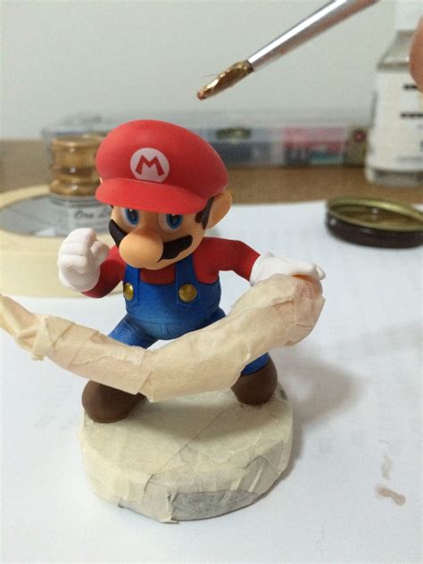 Phew! My first custom Amiibo! GOLDEN MARIO from...