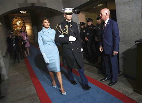 Melania Trump Inauguration Day Outfit Meaning - Why Melania Trump Wore ...