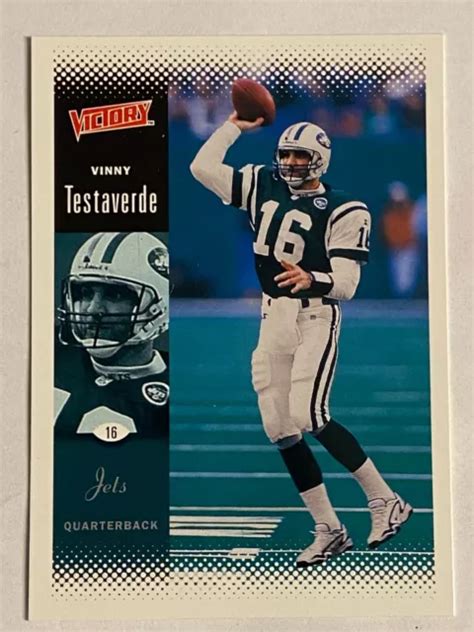 Upper Deck Victory Vinny Testaverde New York Jets Eur