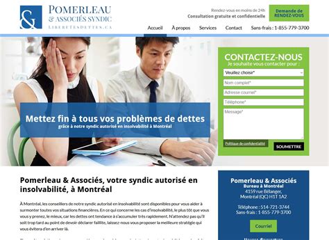 Pomerleau Associés Syndic autorisé en insolvabilité à Montréal