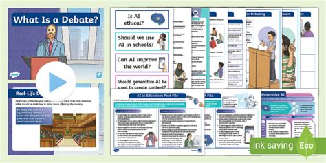 AI Debate Pack - KS2 - Twinkl - Computing (Teacher-Made)