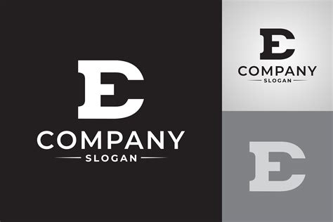 Letter E Initial Logo Design Graphic By Sabavector · Creative Fabrica