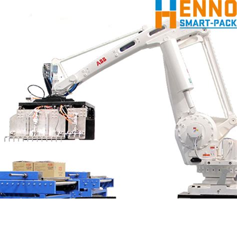 Automatic Box Robotic Palletizer Packing Machine For Stacking Water