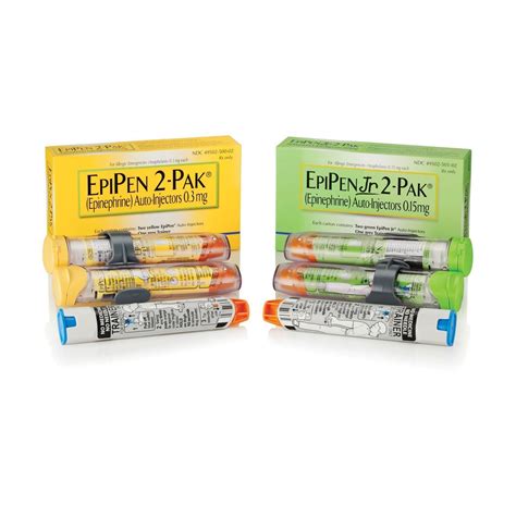 Epipen® Epinephrine Junior 12000 Auto Injector Single Use