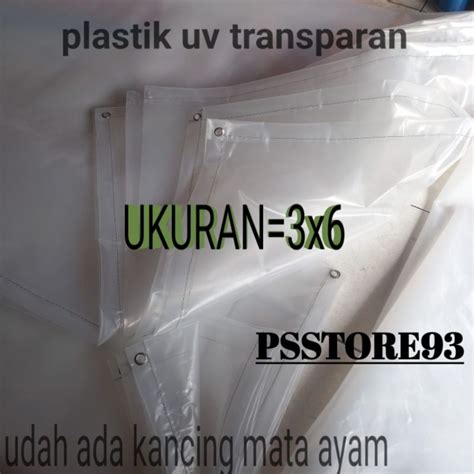 Jual Plastik Bening Tranparan Ukuran 3x6 Shopee Indonesia