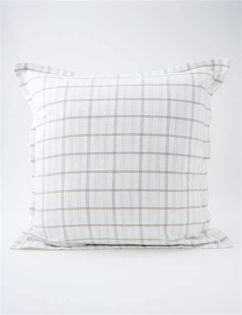 Kate Reed Kent Euro Pillowcase White Duvet Covers And Co Ordinates