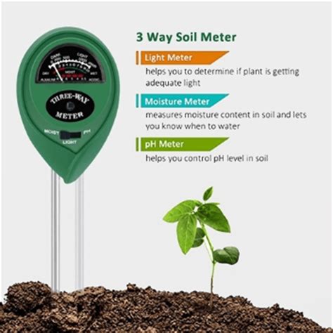 Testeur D Humidit Du Sol En Pour Fleurs Et Plantes Avec Testeur De