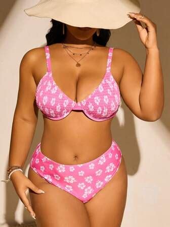 Floral Plus Size Swimwear Floral Plus Size Swimwear For Sale