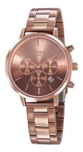 Reloj De Pulsera Seculus Long Life 20783LPSVRS1 De Cuerpo Color Rose