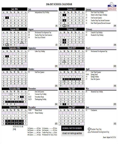 Ohio State 2025 Academic Calendar Pdf Print - Clare Dorotea