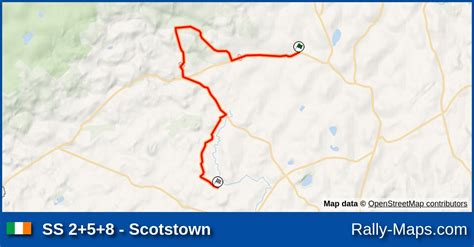 SS 2 5 8 Scotstown Stage Map Monaghan Stages Rally 2016 Rally