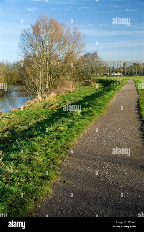 River rhymney trail valley cardiff rumney wales hi-res stock photography and images - Alamy