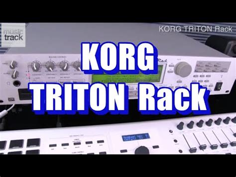 Korg Triton Rack Demo Review Youtube