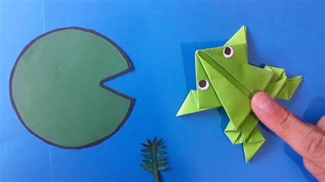 Origami ideas: Origami Sapo Saltarin Paso A Paso