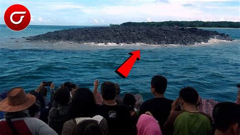 Warga Geger Fenomena Aneh Tanah Dari Dasar Danau Tiba² Muncul Ke