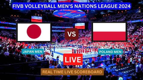 Japan Vs Poland Live Score Update Today Match Fivb Volleyball Men