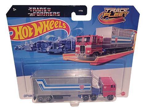 TRANSFORMERS HOT WHEELS TRACK FLEET OPTIMUS PRIME – Titan Toyz