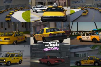 Miami Emergency And Service Pack Add On Non Els Lods Gta