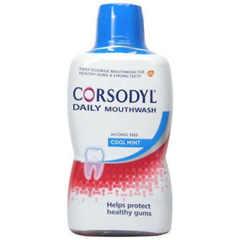 Corsodyl Cool Mint Daily Care Alcohol Free Mouthwash Ml