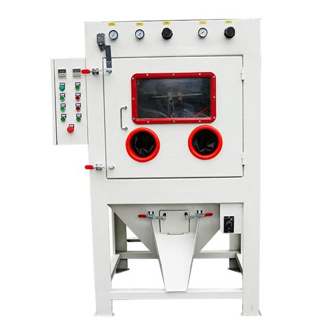 Automatic Sandblasting Cabinet For Blasting Screws And Small Parts