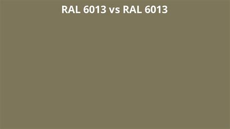 Ral 6013 Vs 6013 Ral Colour Chart Uk