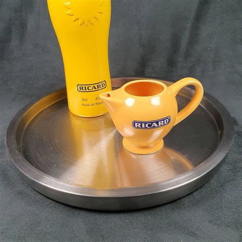 Ricard Petit Pichet Eau Jaune Ricard Vintage Made In Etsy France