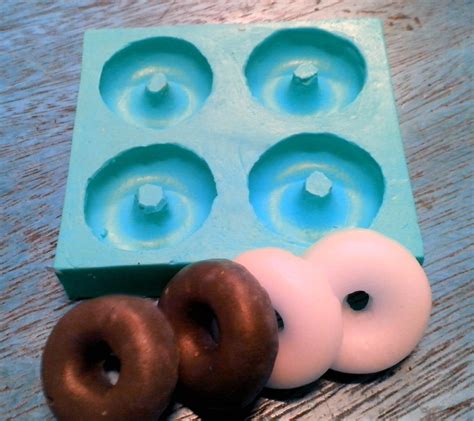 Molde Forma De Silicone Bolacha Rosquinha Mini Donut Cav