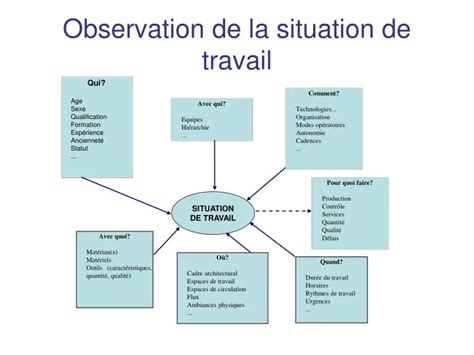 PPT Observation De La Situation De Travail PowerPoint Presentation