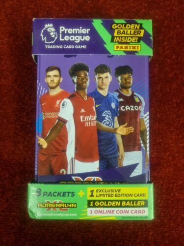 Panini Premier League 2021 22 Adrenalyn Xl Classic Tin New