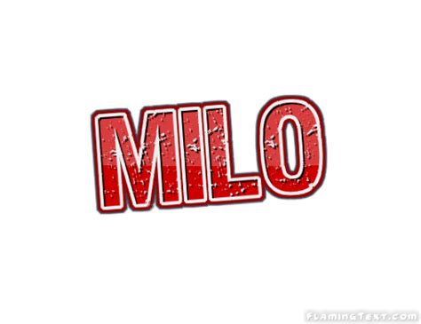 Red Milo Logo Logodix