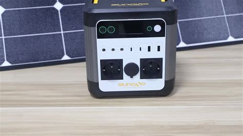 Outdoor W Super Portable Power Station With Li Ion Battery Nmc