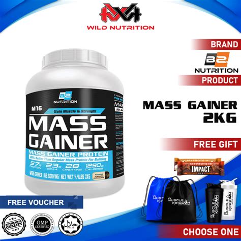 Bs Nutrition M16 Mass Gainer 2kg 22 Servings Lazada