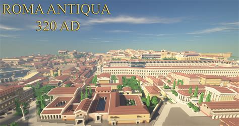 Roma Antiqua 320 A.D. Minecraft Map