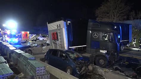 Nach Chaos Fahrt auf A1 Kann ein fahrender Lkw überhaupt aufgehalten