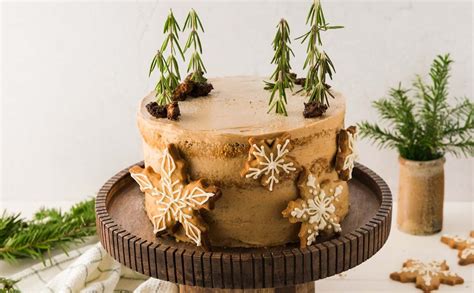 Winter Semi Naked Cake Einfach Lecker Rezept Fackelmann